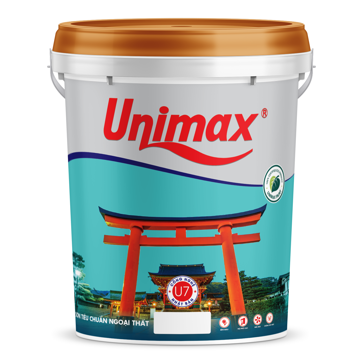 SƠN NGOẠI THẤT TIÊU CHUẨN U7 UNIMAX 18 LÍT